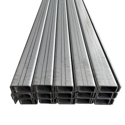 JIS ASTM 304 201 301 Thép không gỉ loại kênh cán nóng / cán lạnh cho ngành công nghiệp