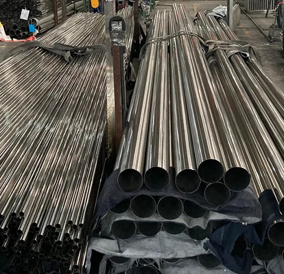 SUS 304 304L ISO9001 ống thép không gỉ 0.5-2mm Độ dày hàn cho trang trí